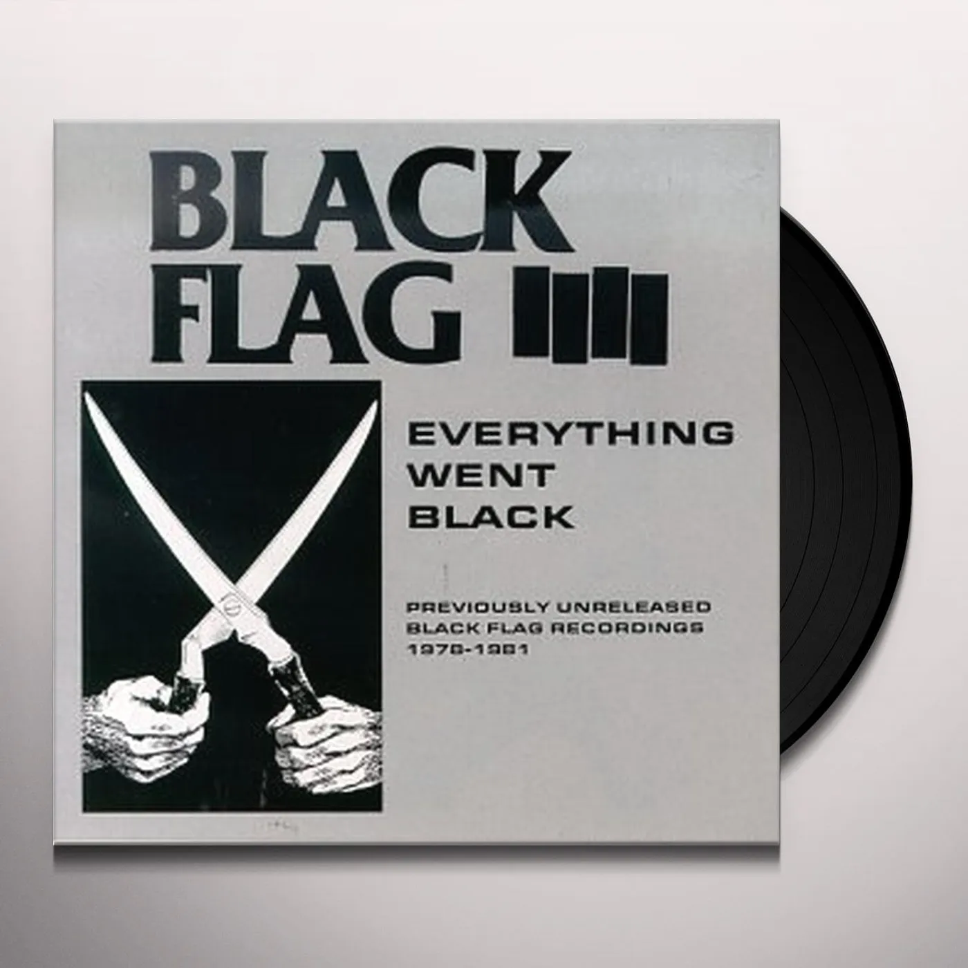 Black Flag Everything Went Black Vinyl Record