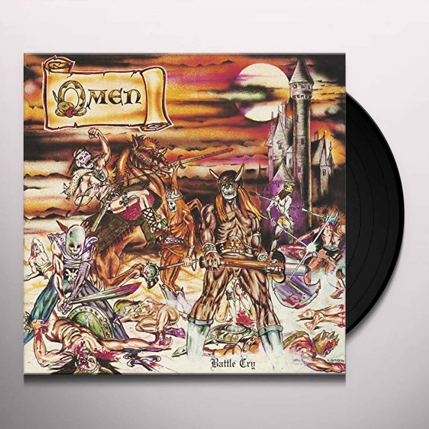 Omen Battle Cry Vinyl Record