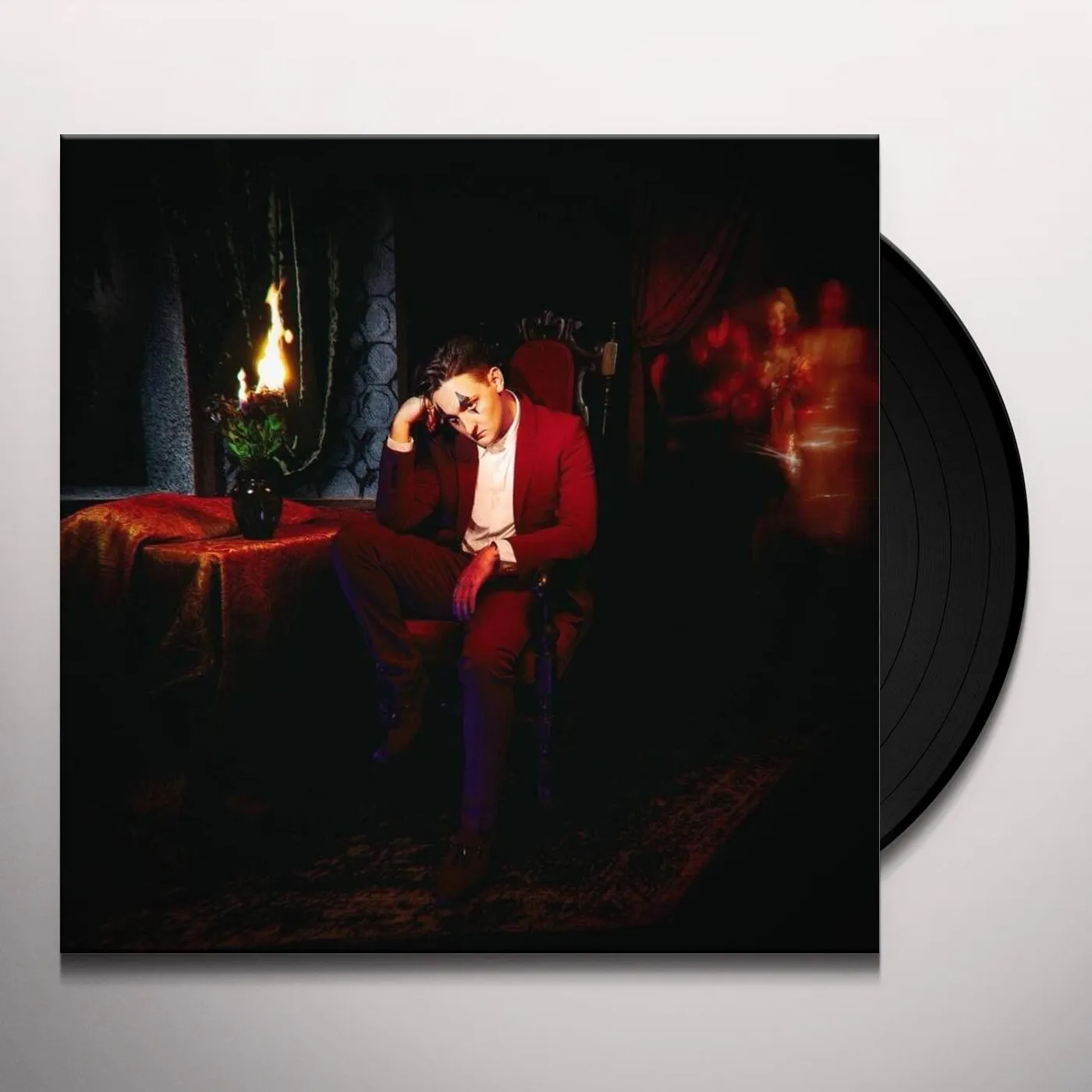 guccihighwaters JOKE'S ON YOU (MERLOT WAVE VINYL) Vinyl Record