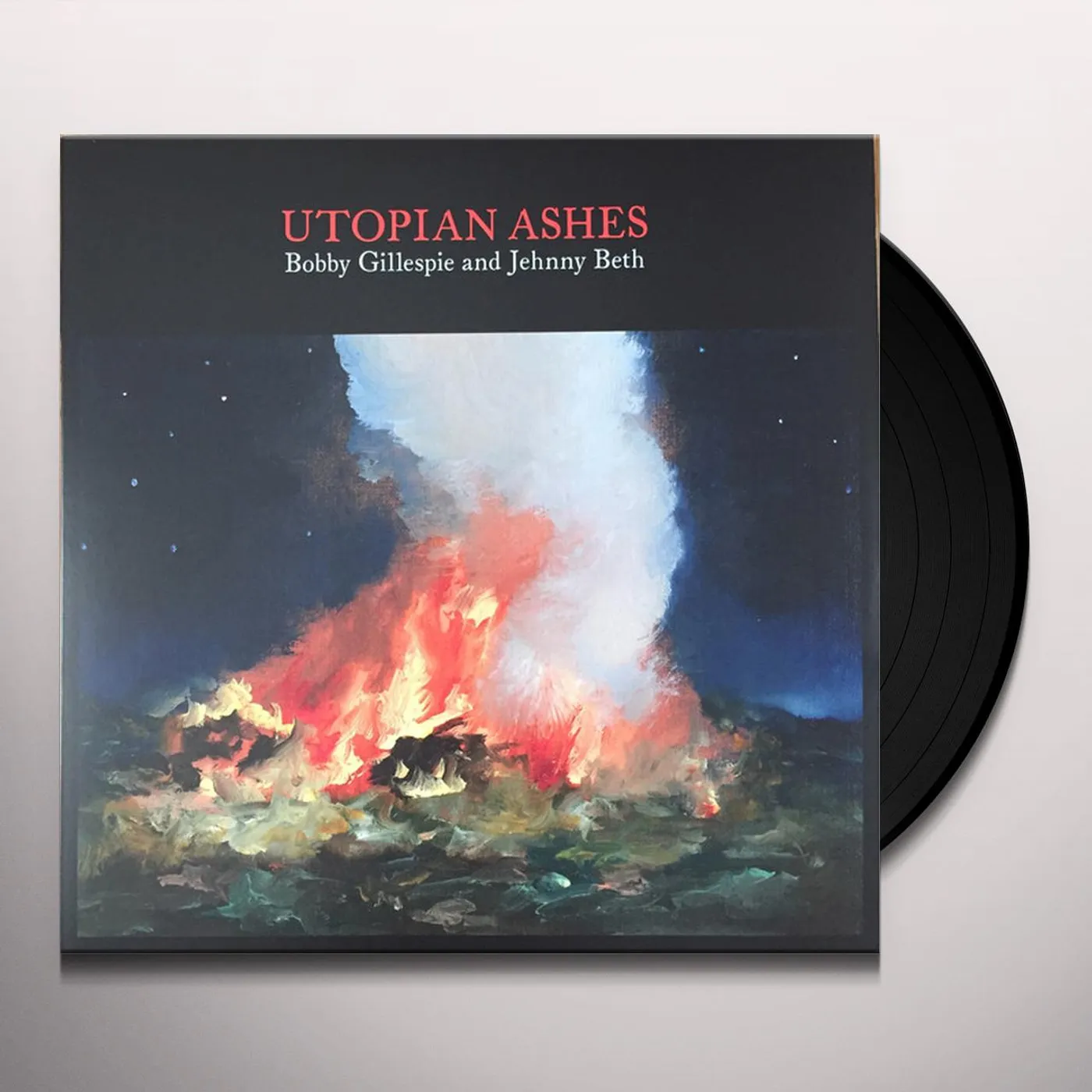 Bobby Gillespie / Jehnny Beth Utopian Ashes Vinyl Record