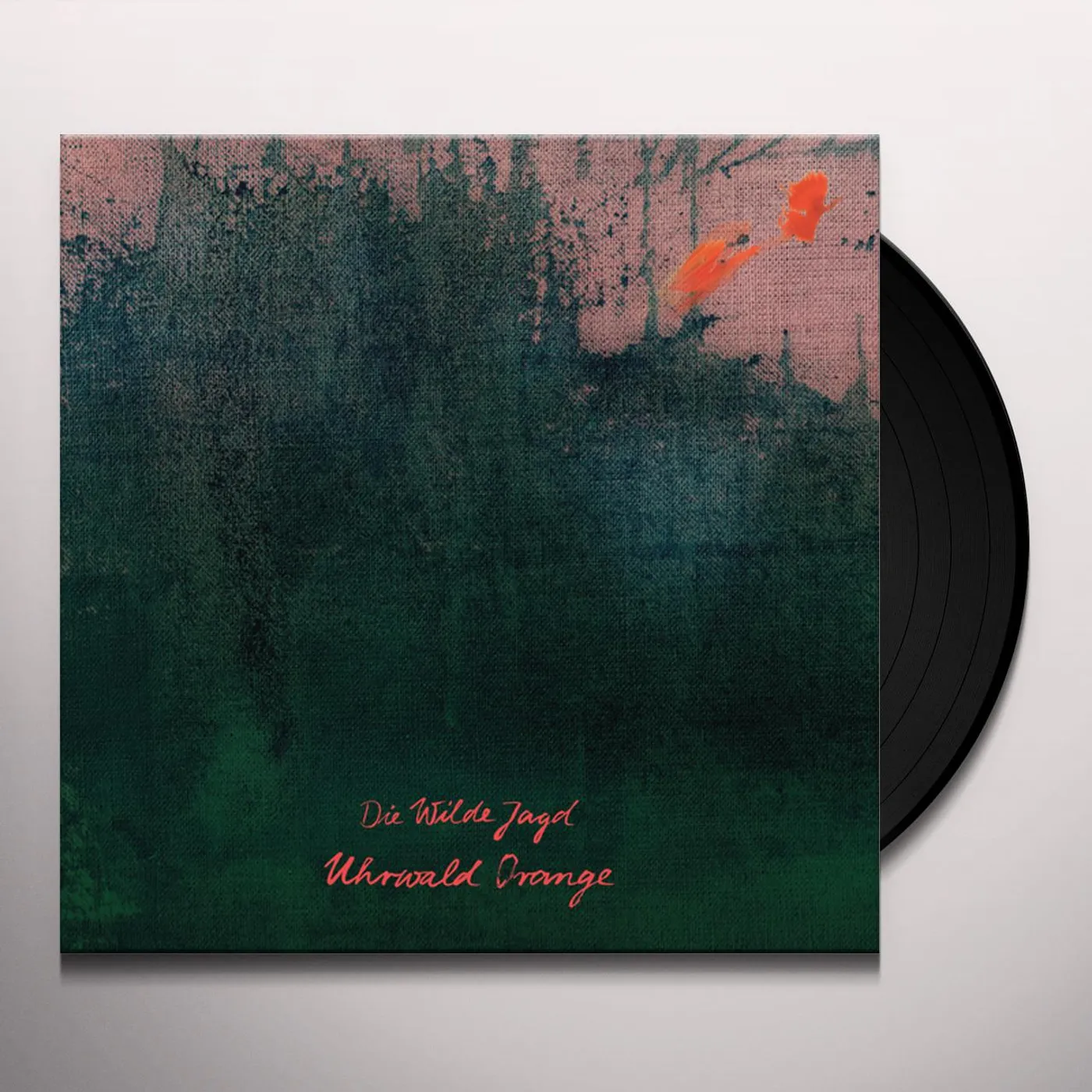 Die Wilde Jagd Uhrwald Orange Vinyl Record