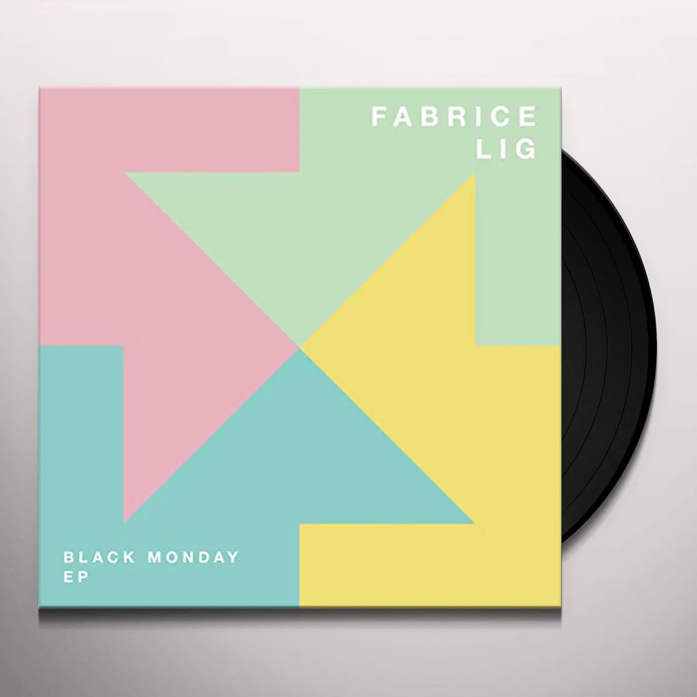 Fabrice Lig BLACK MONDAY Vinyl Record