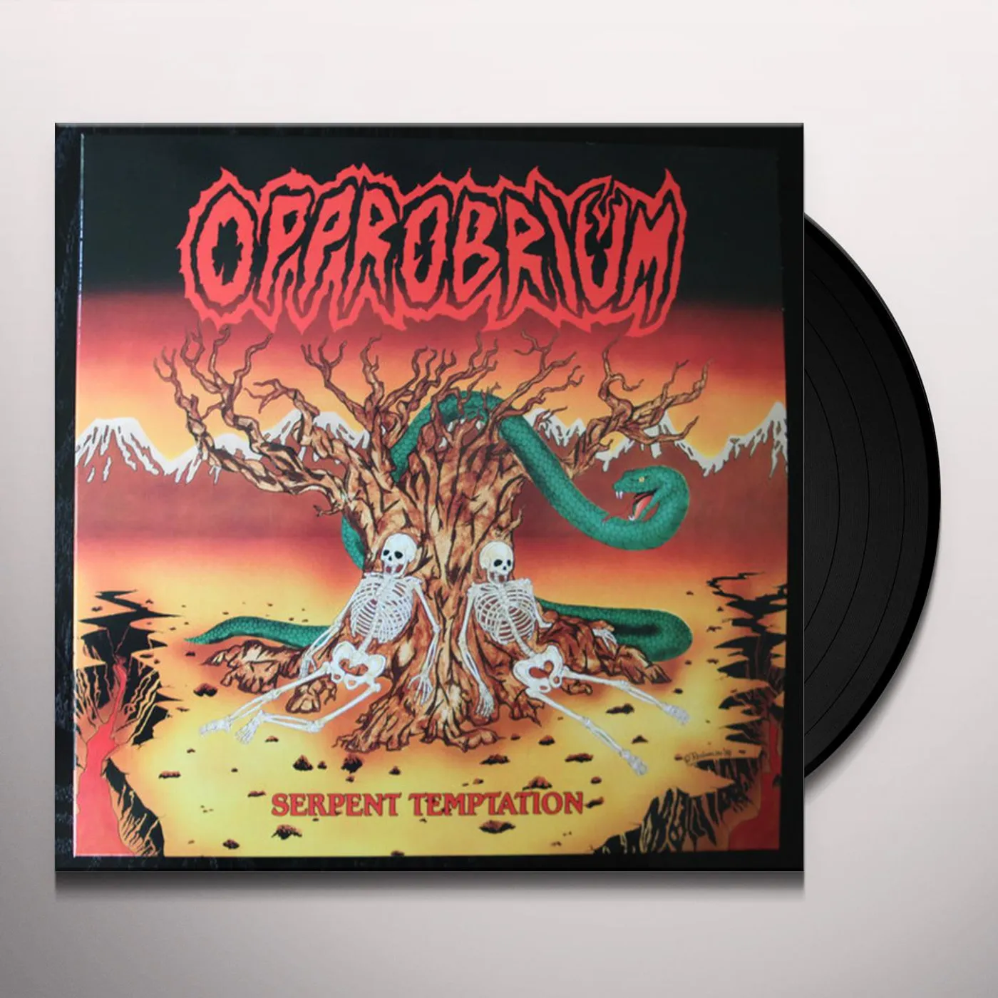 Opprobrium SERPENT TEMPTATION Vinyl Record
