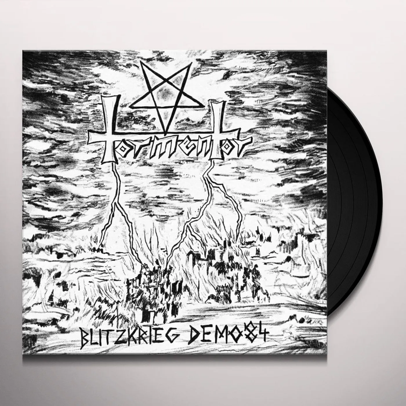 Tormentor BLITZKRIEG DEMO 84 Vinyl Record