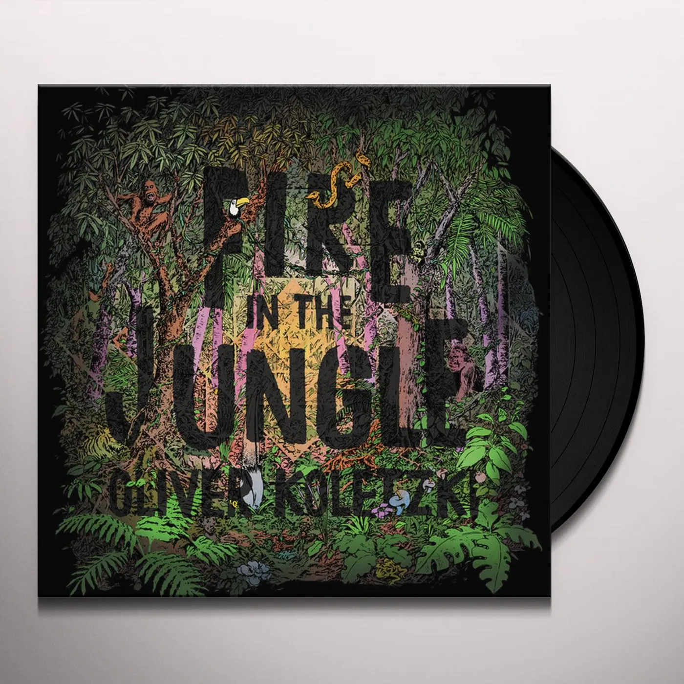 Oliver Koletzki Fire in the Jungle Vinyl Record