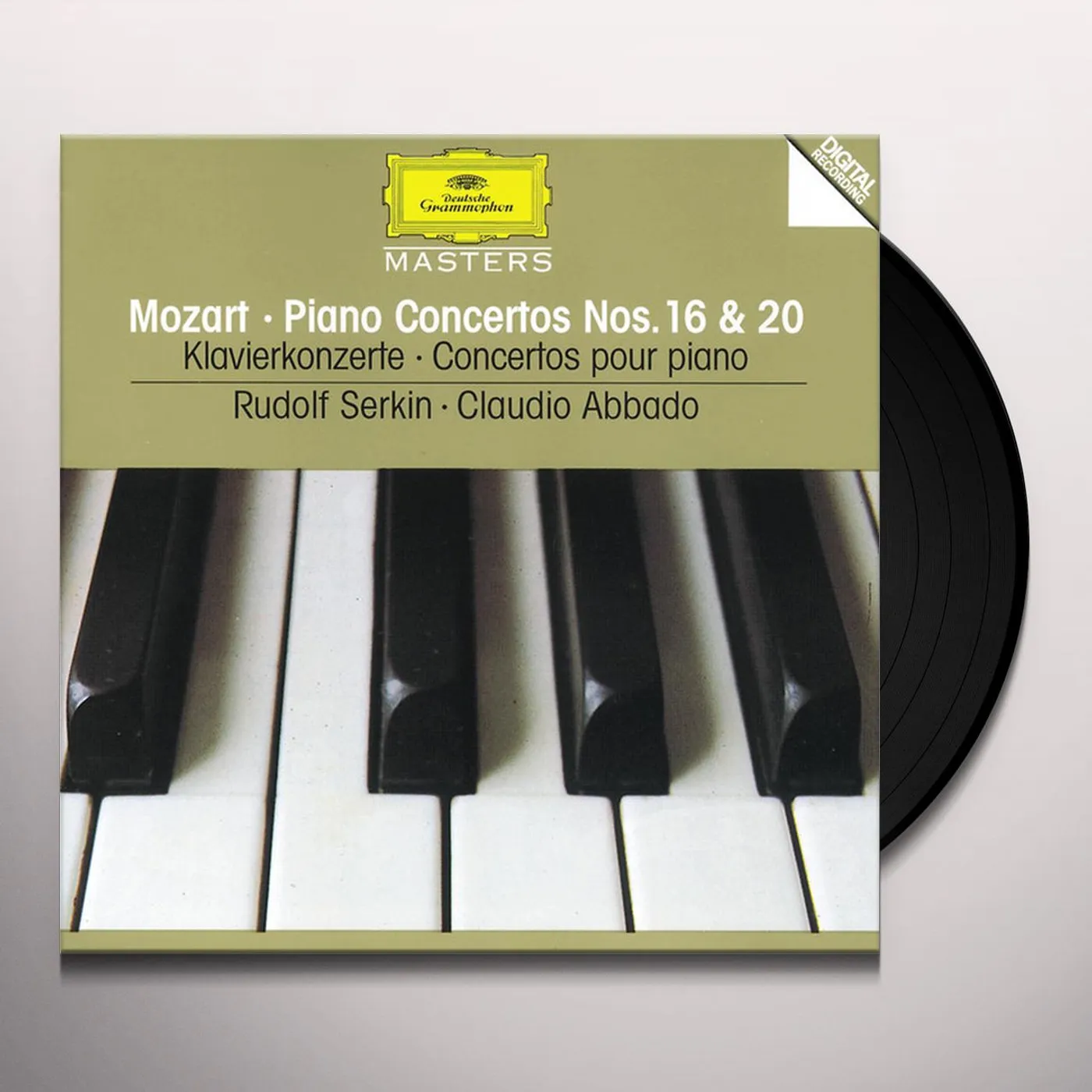 Rudolf Serkin MOZART PIANO CONCERTOS NO. 11 & 20 Vinyl Record