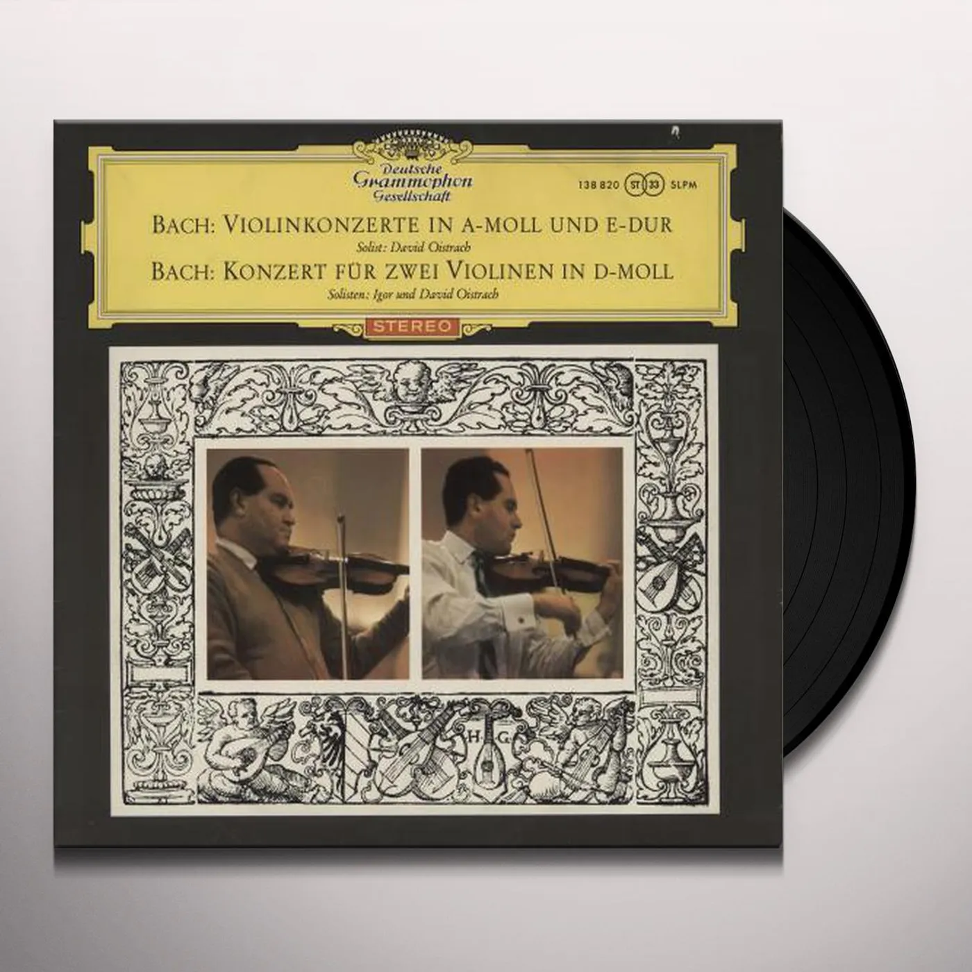 Johann Sebastian Bach VIOLIN CONCERTOS Vinyl Record