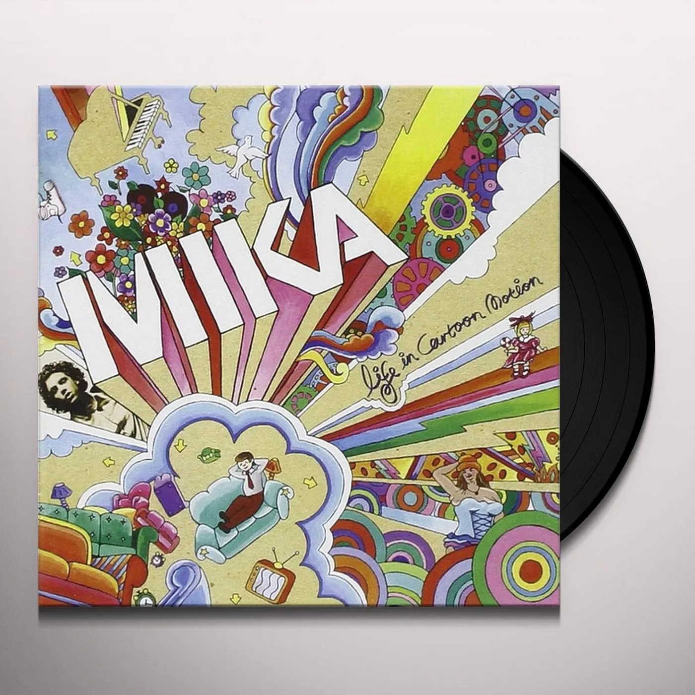 MIKA LIFE IN CARTOON MOTION (2LP) Vinyl Record