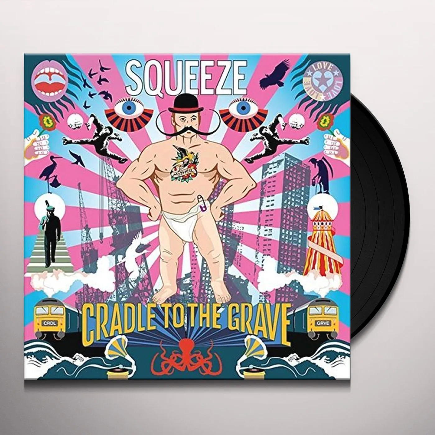 Squeeze Cradle To The Grave Vinyl Record