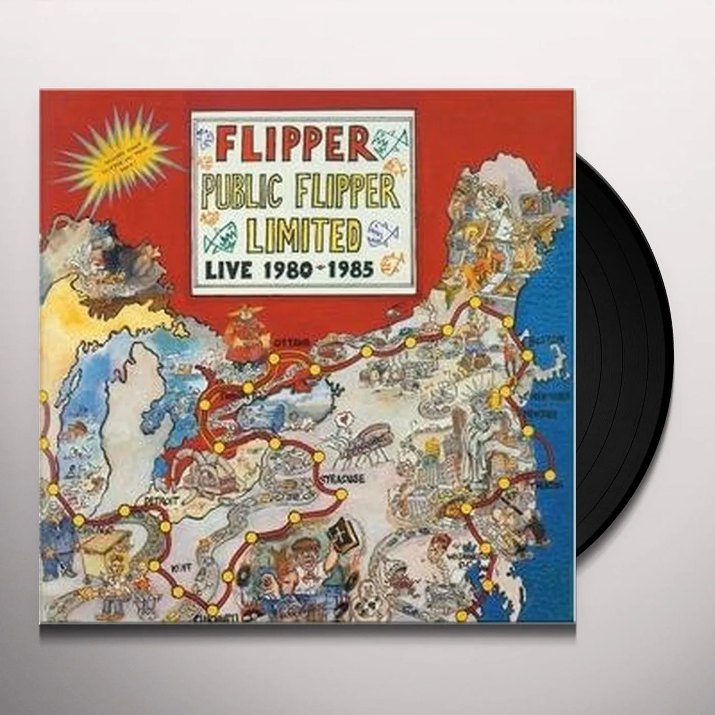 Public Flipper Limited Vinyl Record