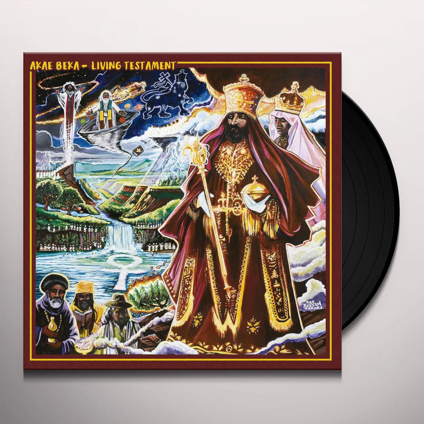 Akae Beka LIVING TESTAMENT Vinyl Record