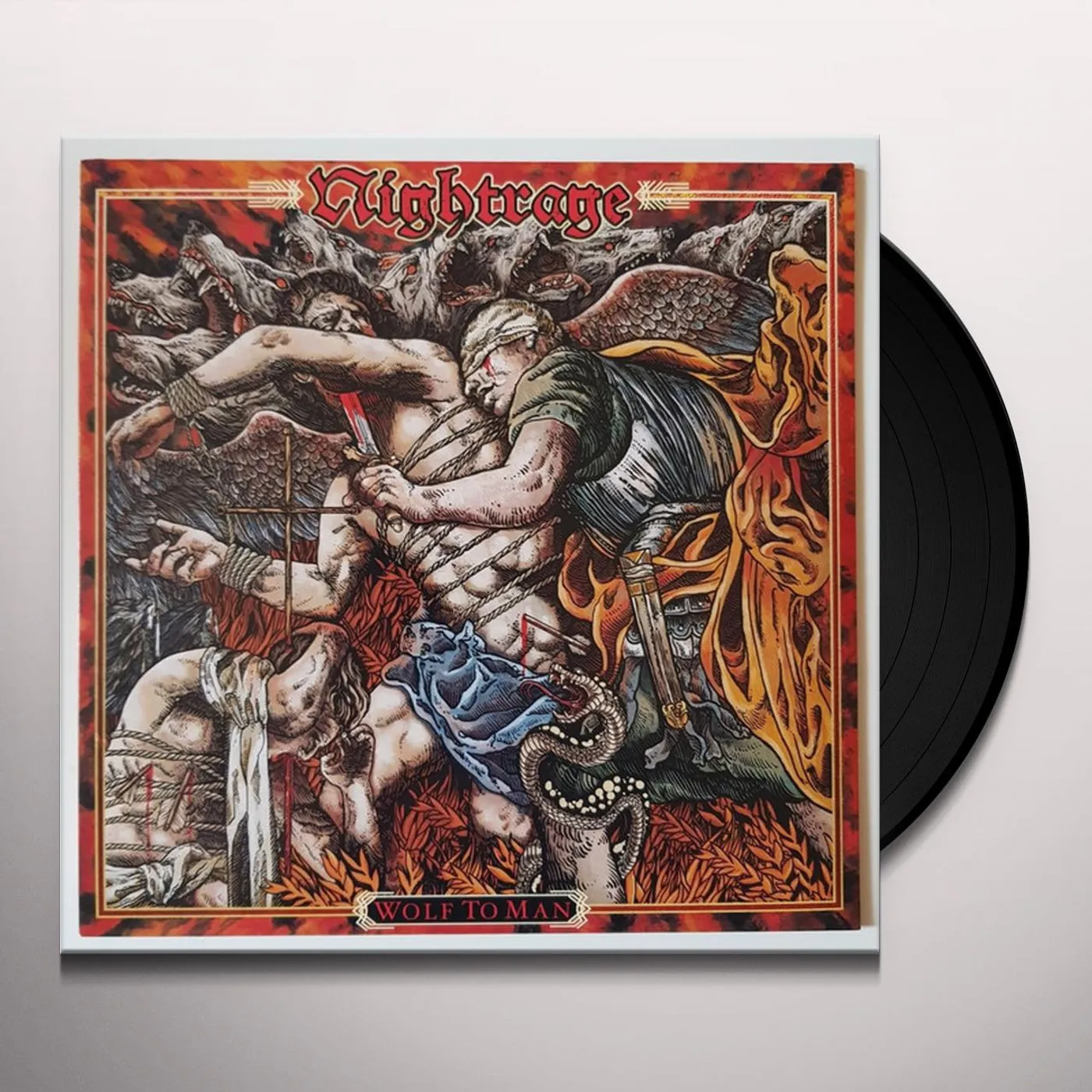 Nightrage Wolf To Man Vinyl Record