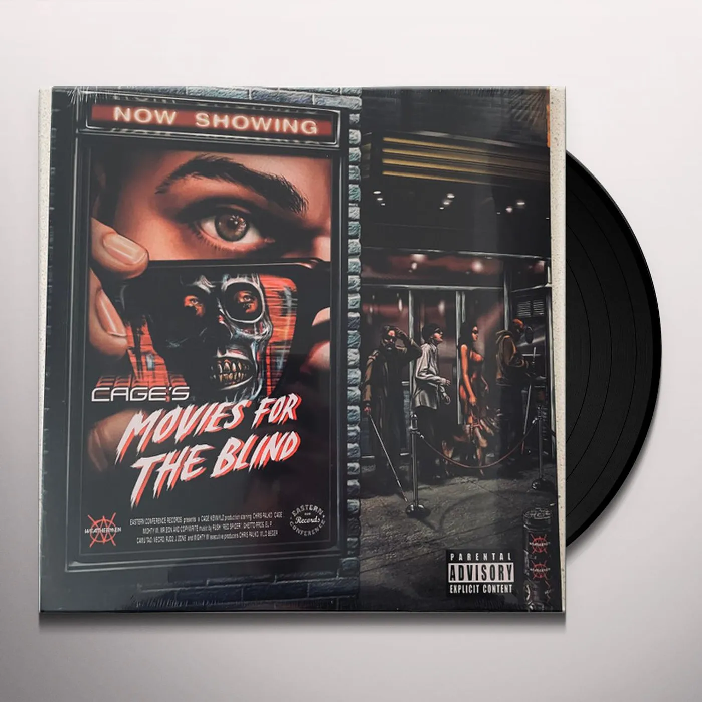 Cage Movies For The Blind Vinyl Record