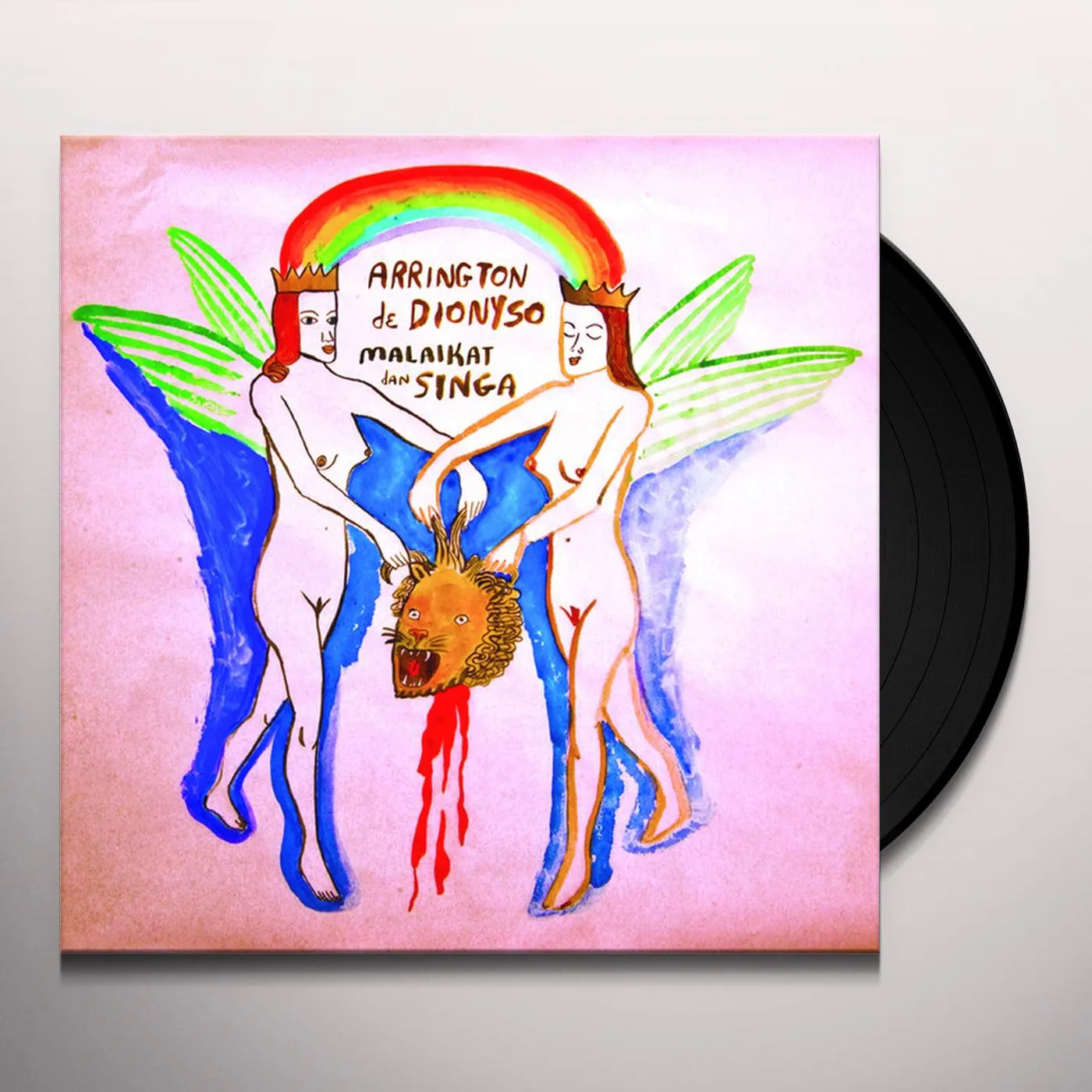 Arrington de Dionyso Malaikat dan Singa Vinyl Record