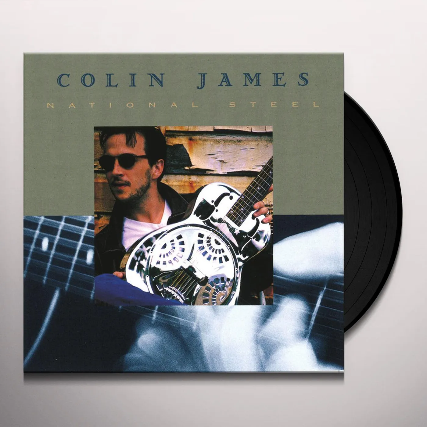 Colin James National Steel Vinyl Record