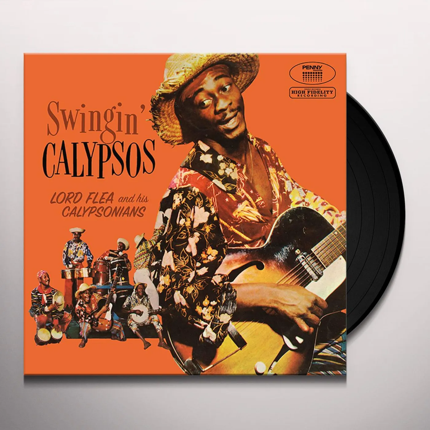 Lord Flea & His Calypsonians SWINGIN' CALYPSOS Vinyl Record