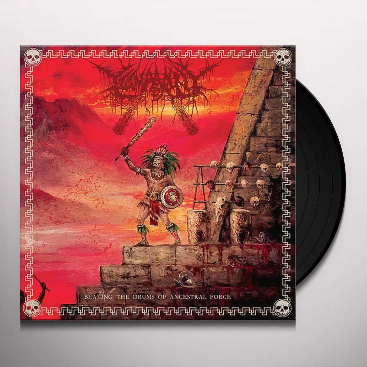 Tzompantli BEATING THE DRUMS OF ANCESTRAL FORCE Vinyl Record