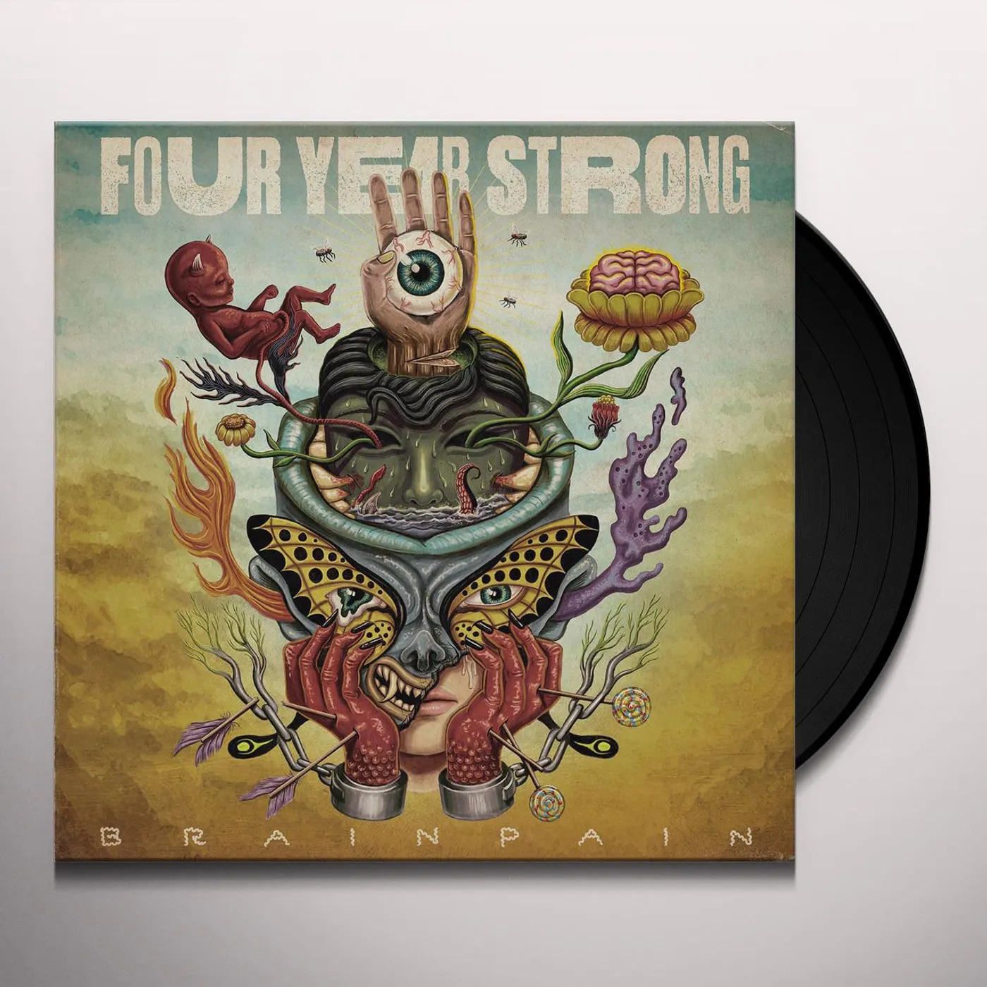 Four Year Strong Brain Pain Vinyl Record