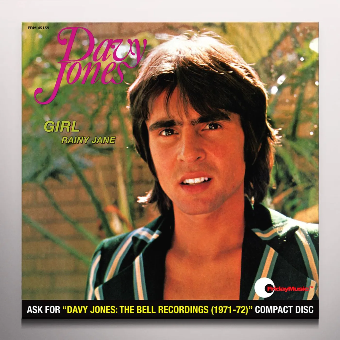 Davy Jones Girl / Rainy Jane Vinyl Record