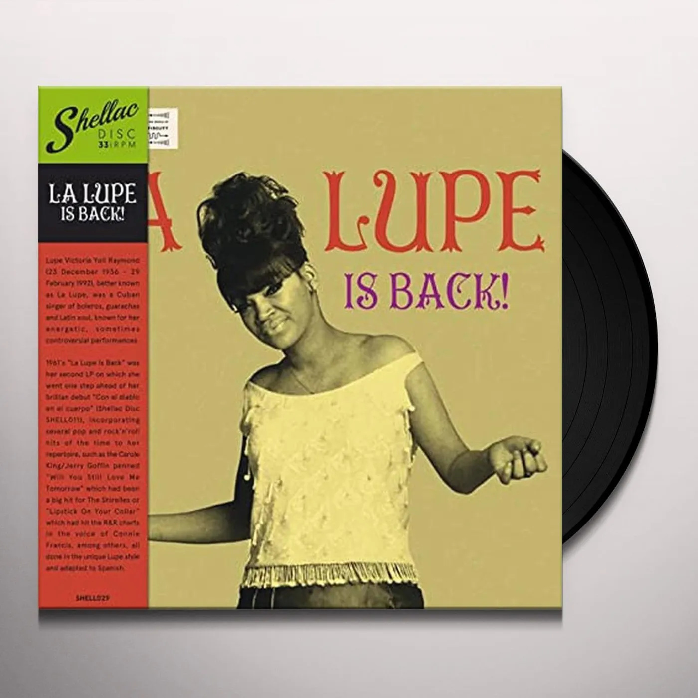 La Lupe IS BACK Vinyl Record