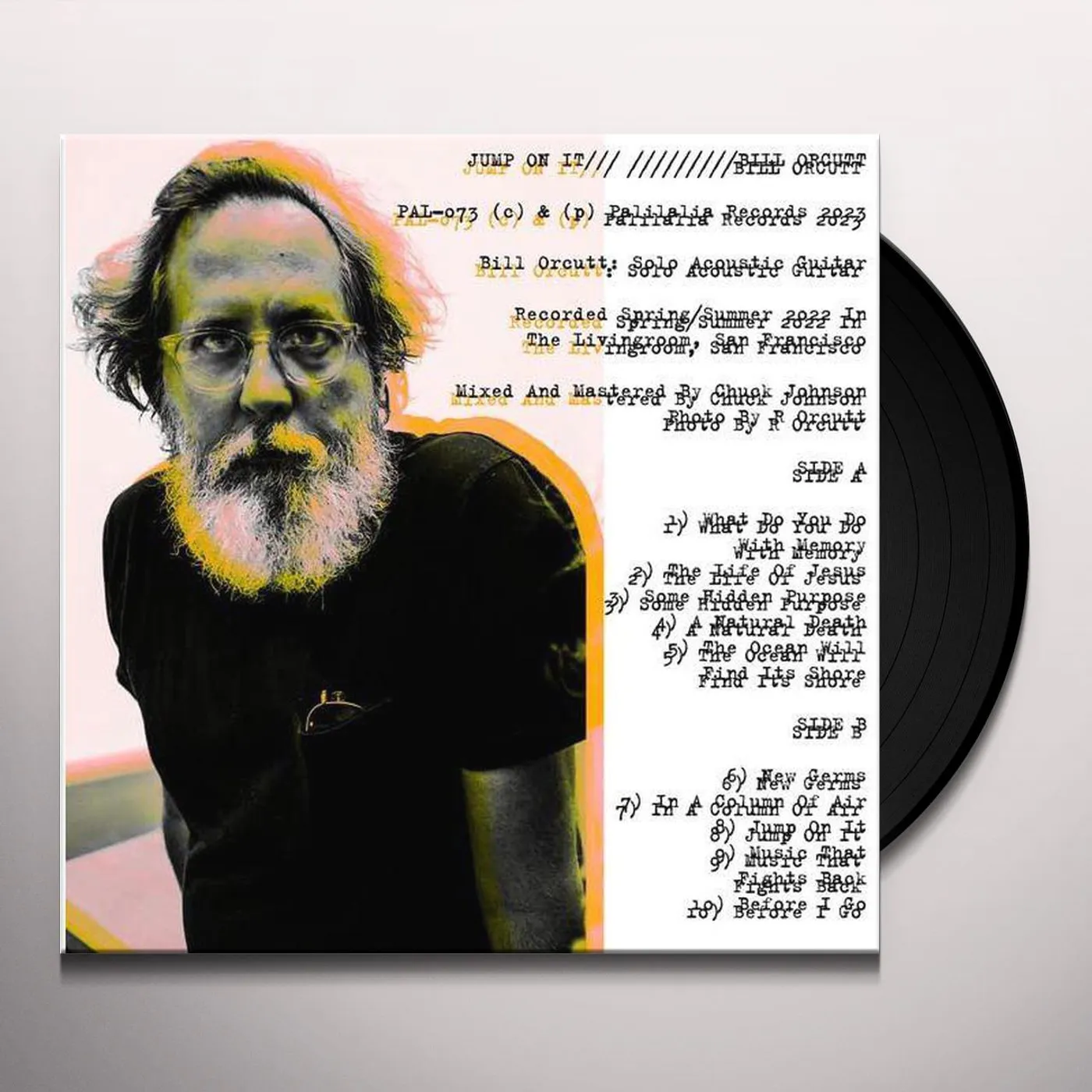 Bill Orcutt Jump On It Vinyl Record