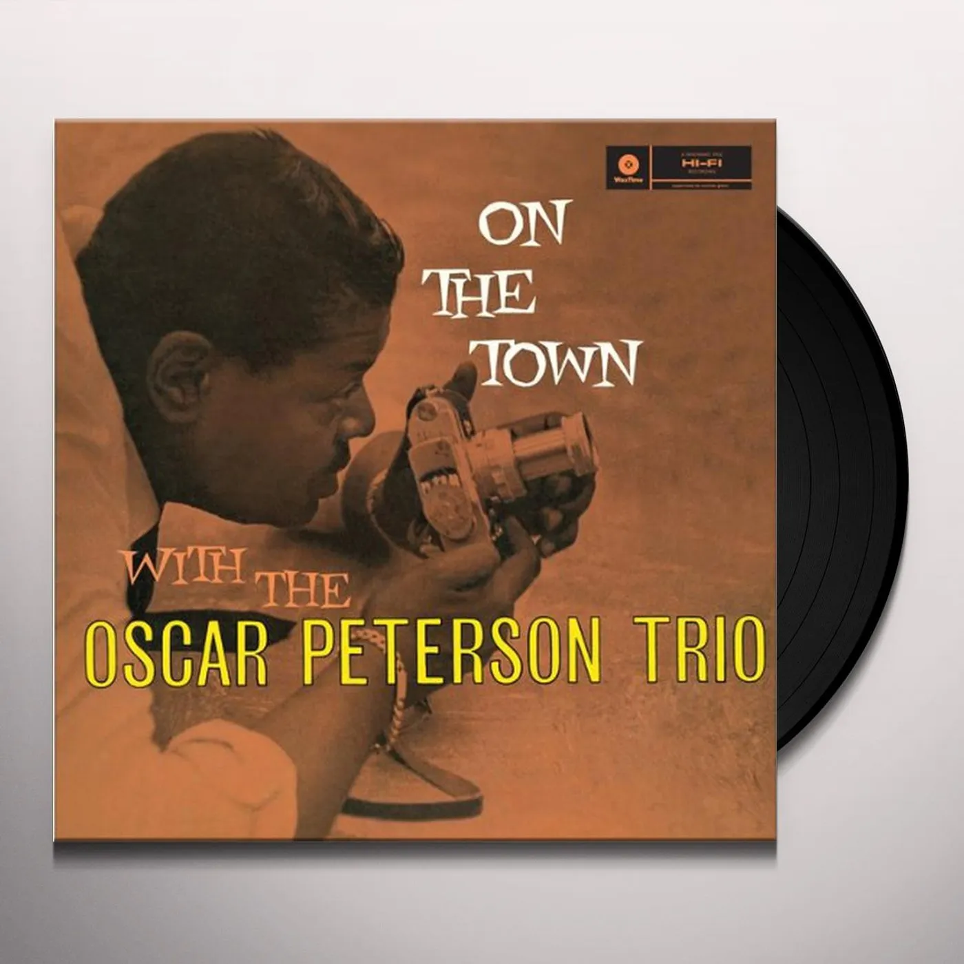 Oscar Peterson Trio ON THE TOWN Vinyl Record - Spain Release