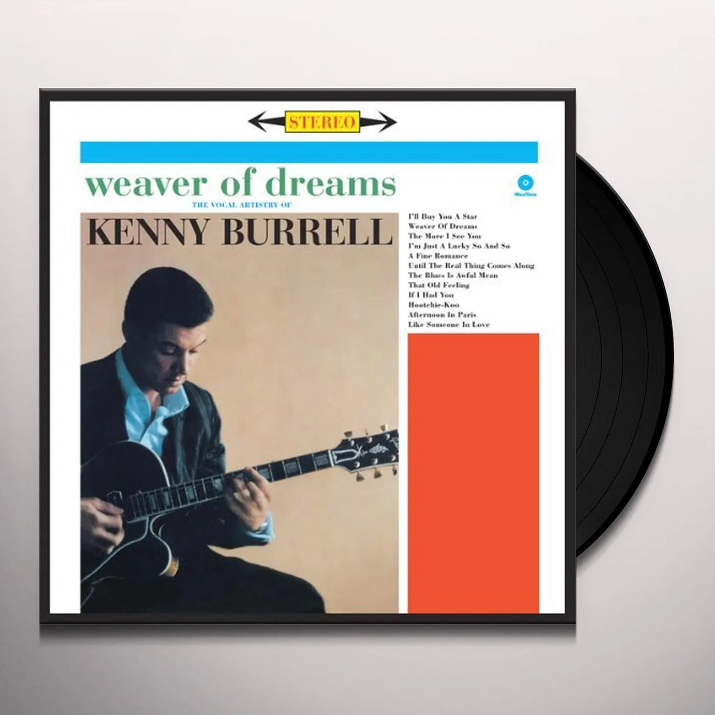 Kenny Burrell WEAVER OF DREAMS Vinyl Record - Spain Release
