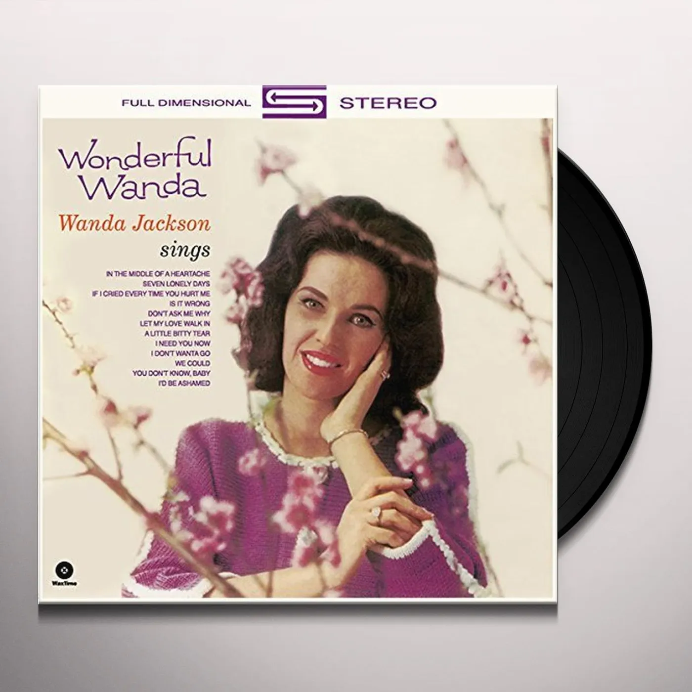 Wanda Jackson WONDERFUL WANDA + 4 BONUS TRACKS (BONUS TRACKS) Vinyl Record