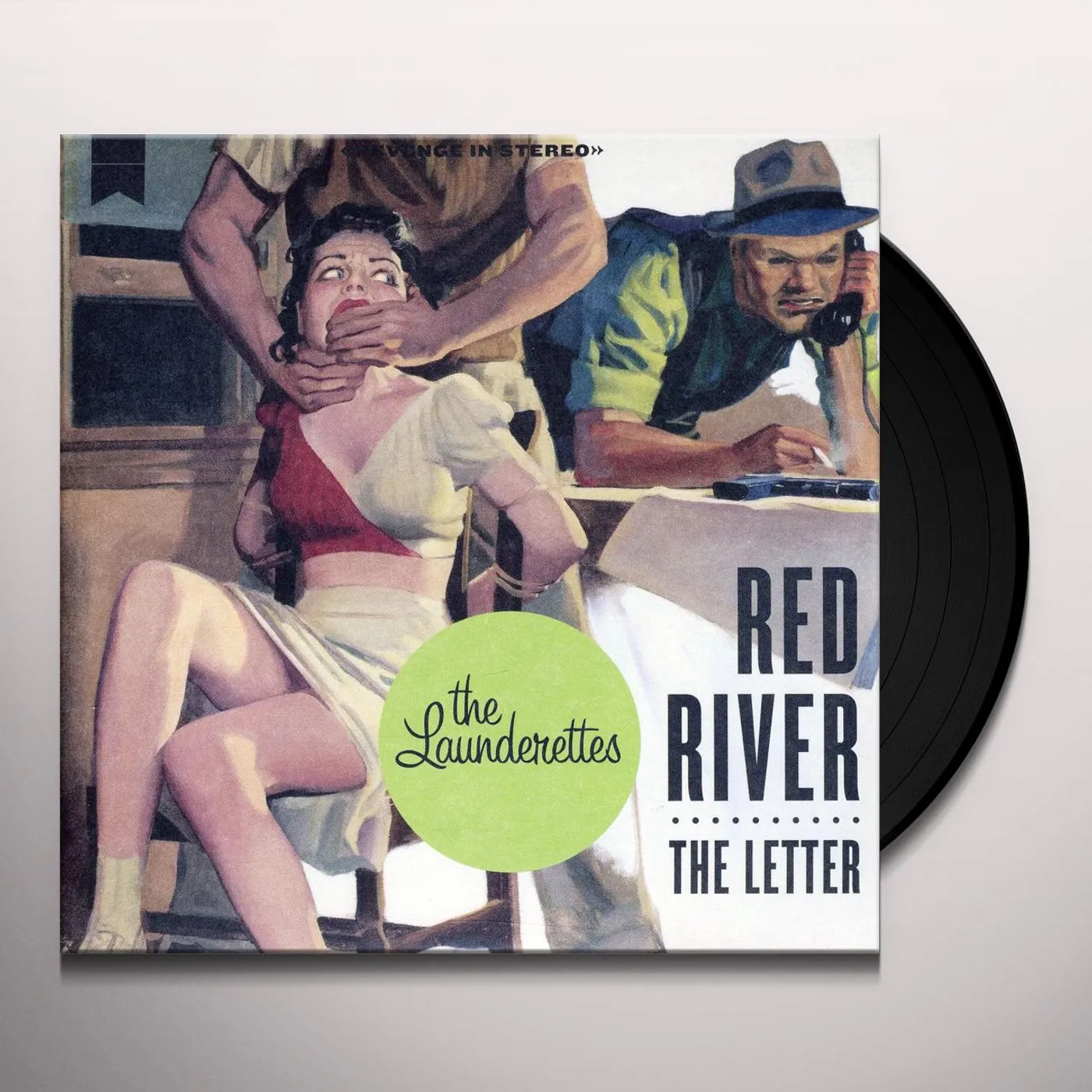 The Launderettes RED RIVER / THE LETTER Vinyl Record