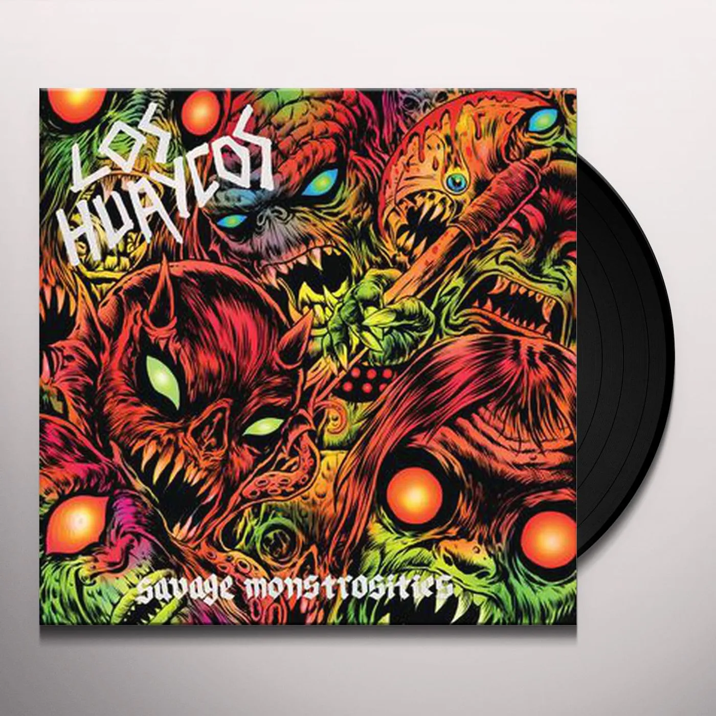 Los Huaycos Savage Monstrosities Vinyl Record