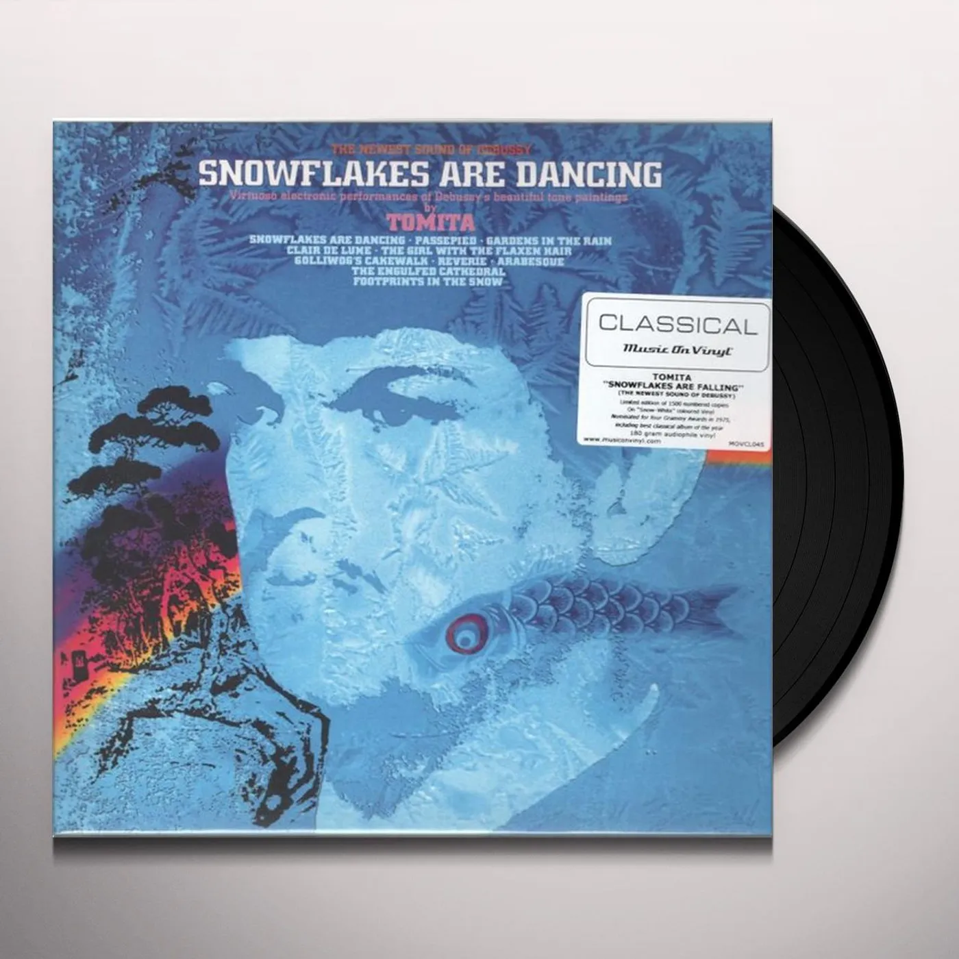 Isao Tomita SNOWFLAKES ARE DANCING (LIMITED/CRYSTAL CLEAR & WHITE MARBLED VINYL/180G) Vinyl Record