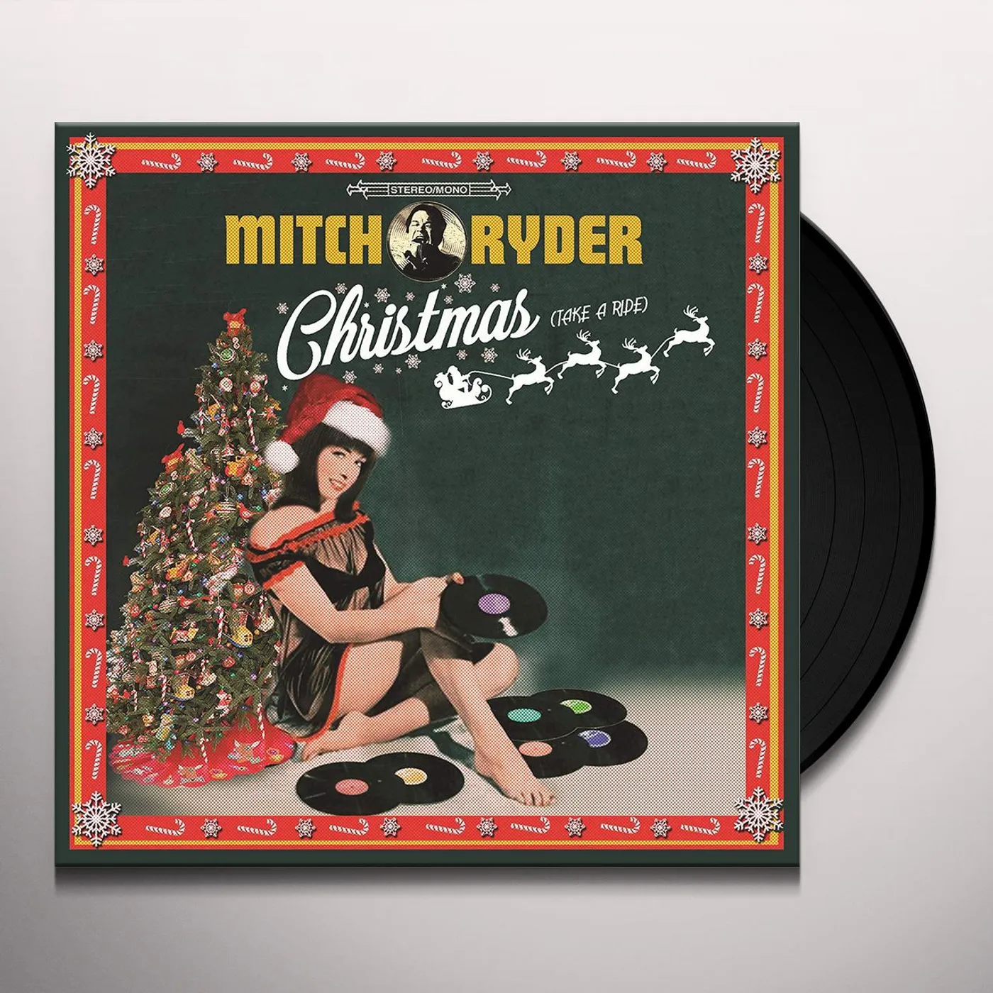 Mitch Ryder Christmas (Take A Ride) Vinyl Record
