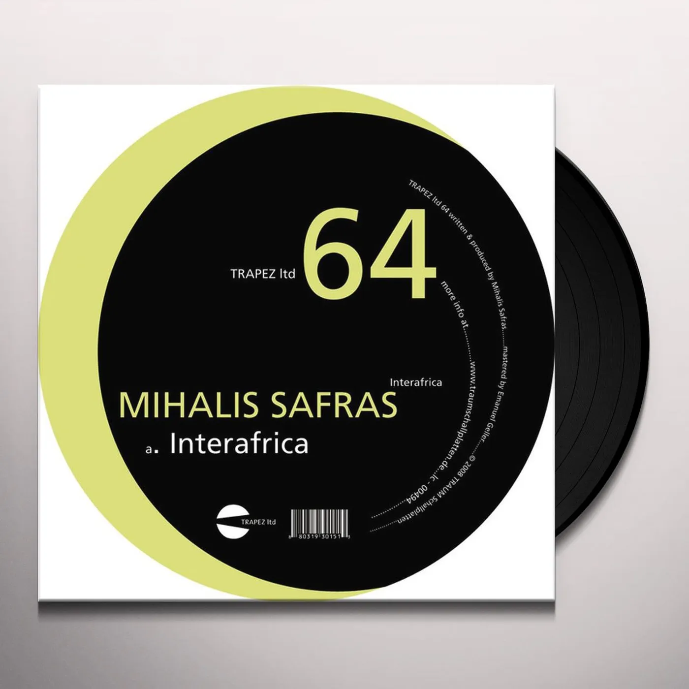 Mihalis Safras Interafrica Vinyl Record