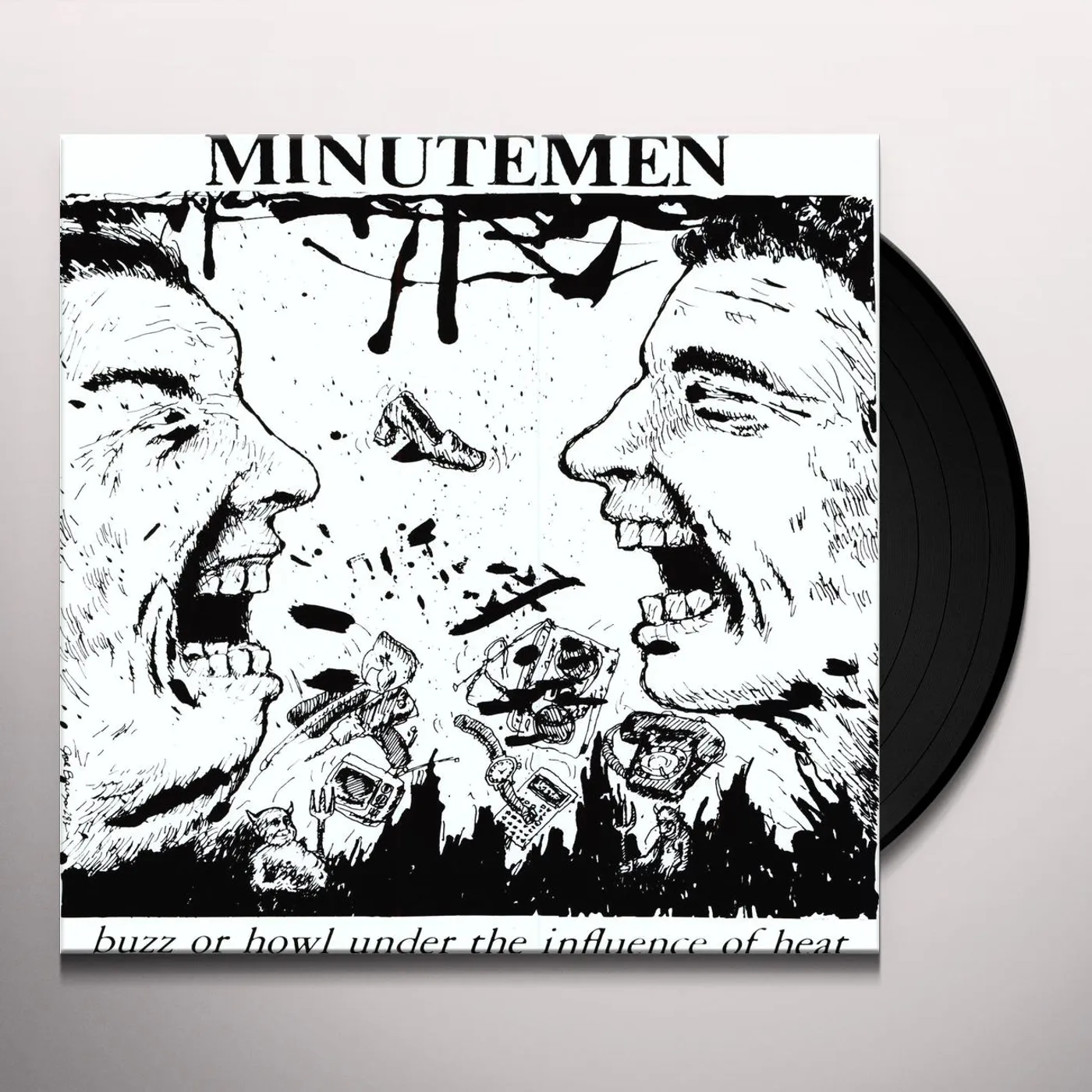 Minutemen Buzz or Howl Under the Influence of Heat Vinyl Record