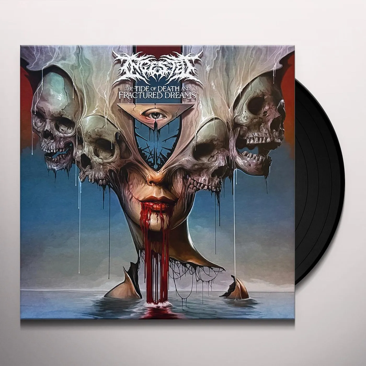 Ingested Tide Of Death And Fractured Dreams Vinyl Record