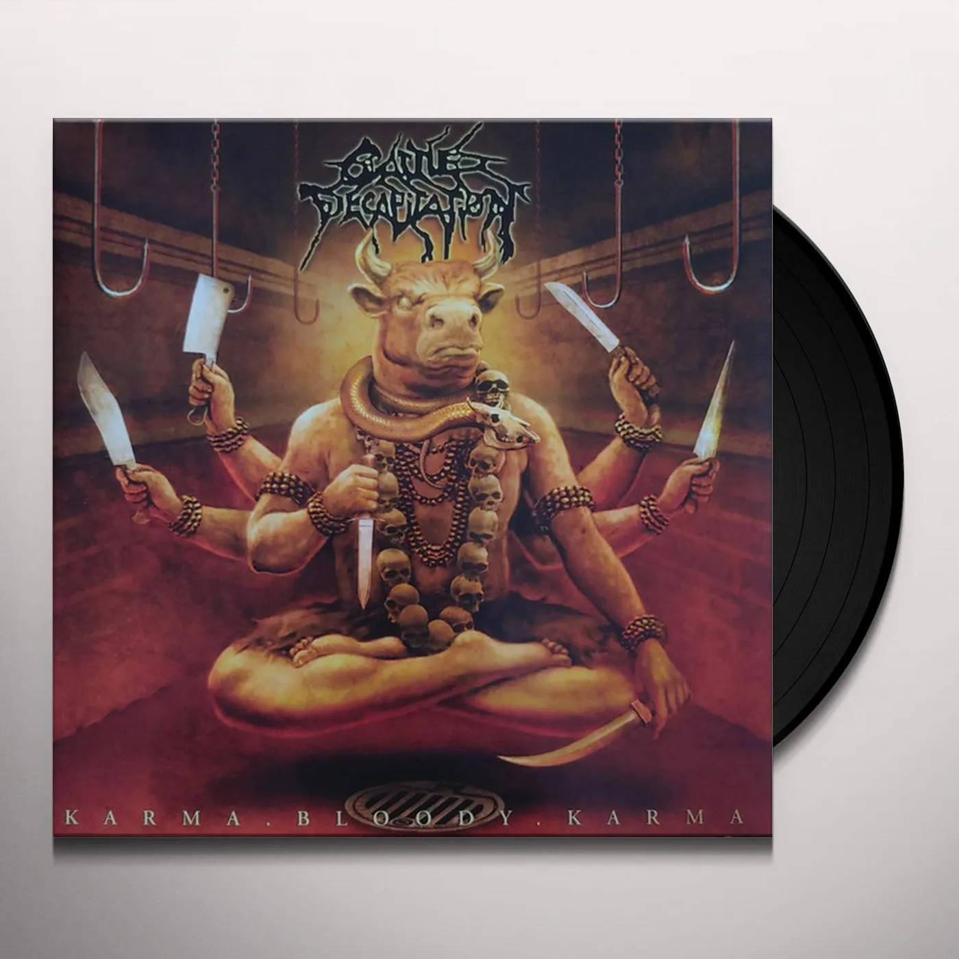 Cattle Decapitation KARMA.BLOODY.KARMA (WHITE VINYL) Vinyl Record