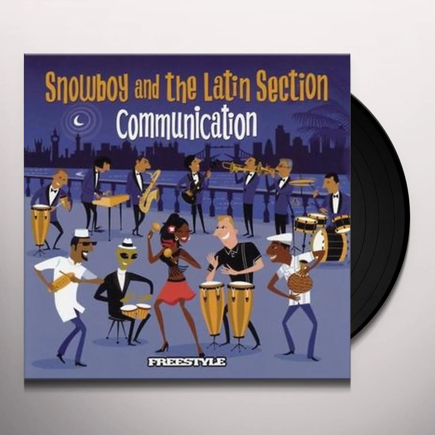 Snowboy & The Latin Section COMMUNICATION Vinyl Record