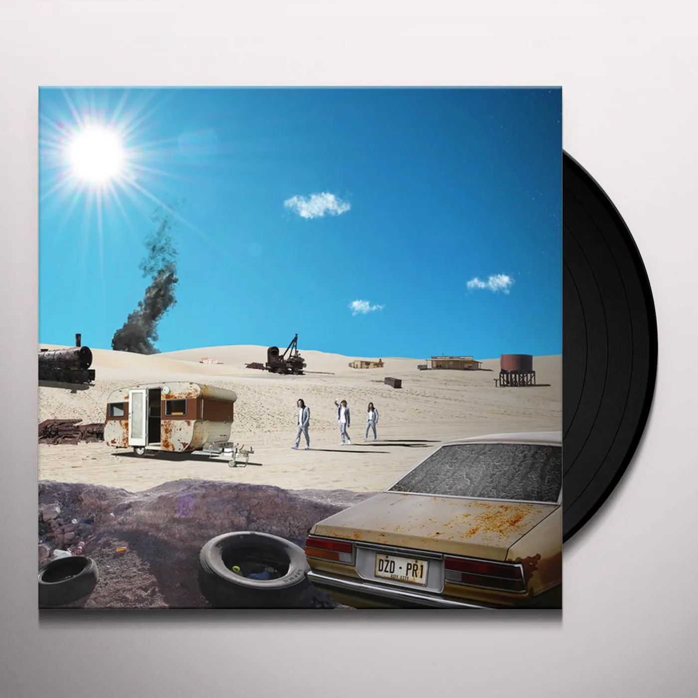 DZ Deathrays Positive Rising: Part 1 Vinyl Record