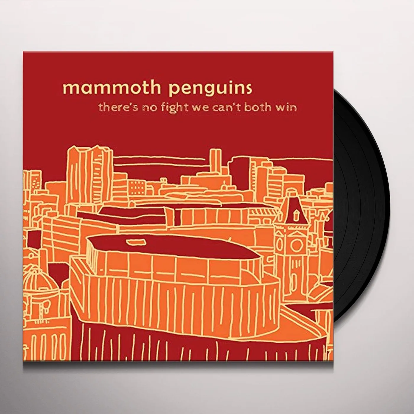 Mammoth Penguins THERE IS NO FIGHT WE CAN'T BOTH WIN Vinyl Record