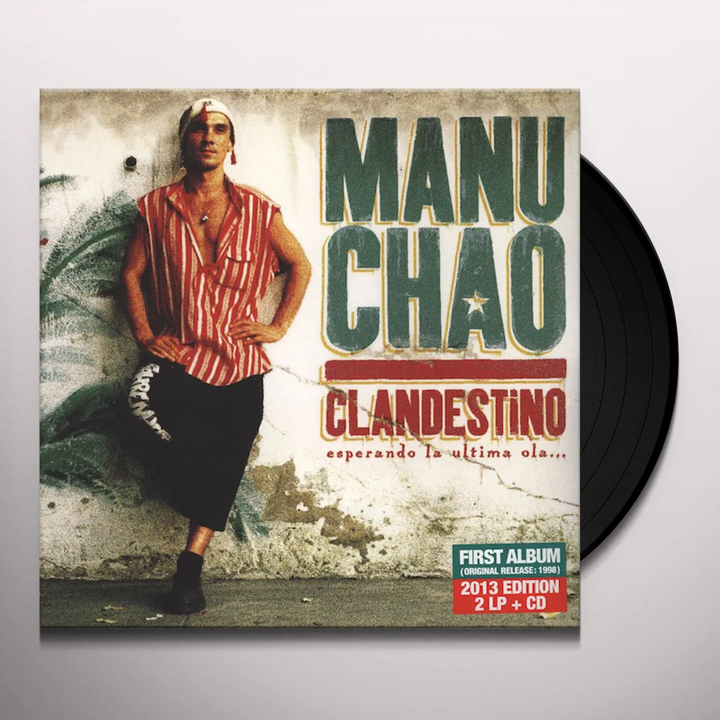 Manu Chao CLANDESTINO (2LP/CD) Vinyl Record