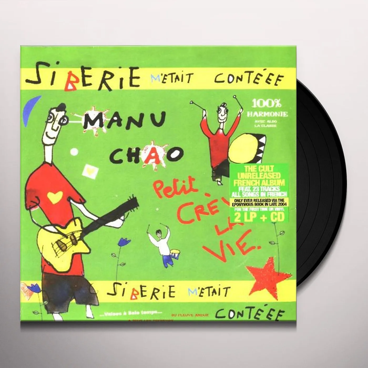 Manu Chao SIBERIE M'ETAIT CONTEEE Vinyl Record
