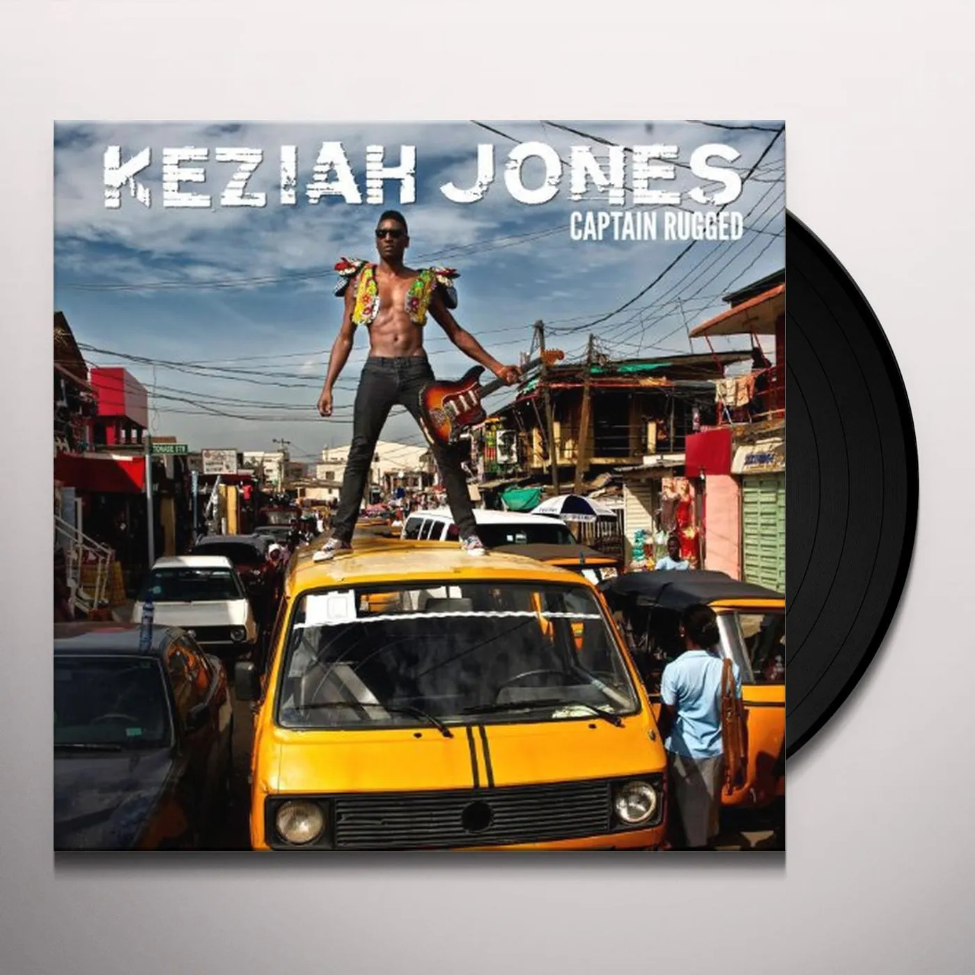 Keziah Jones Captain Rugged Vinyl Record