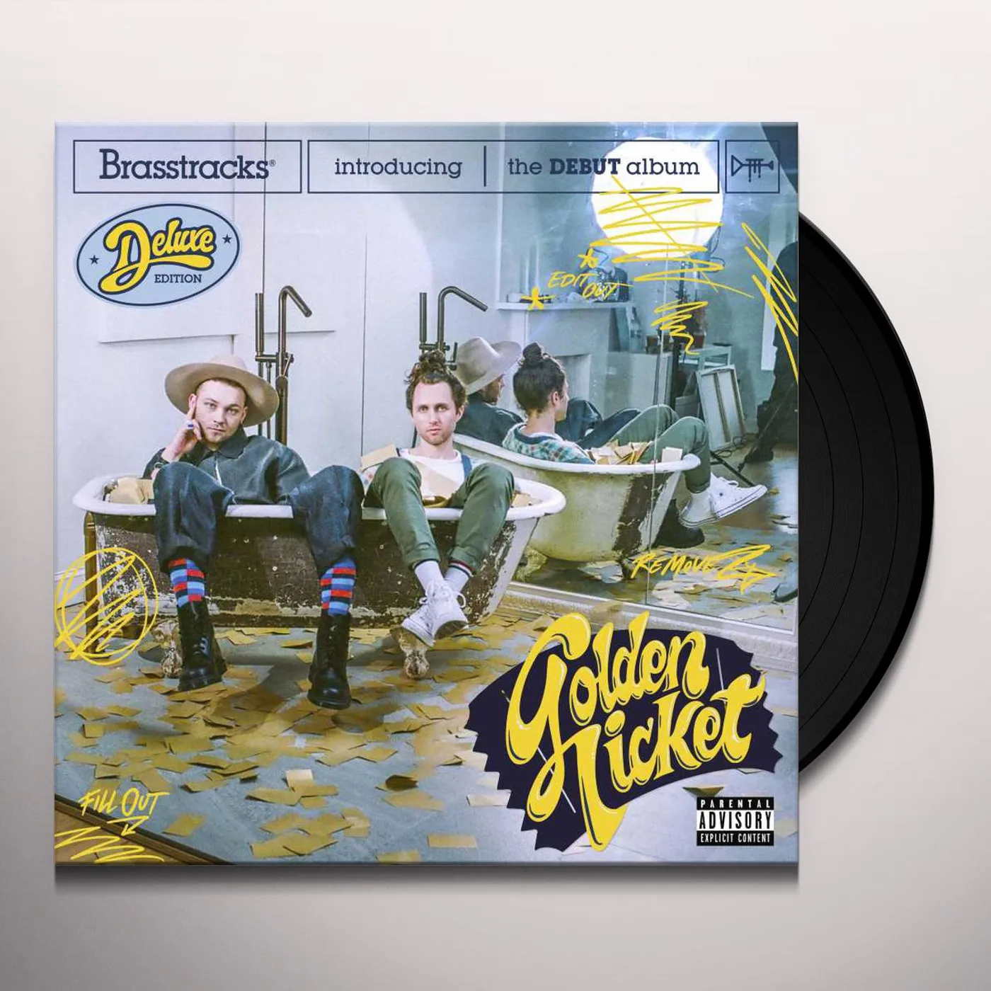 Brasstracks Golden Ticket Vinyl Record