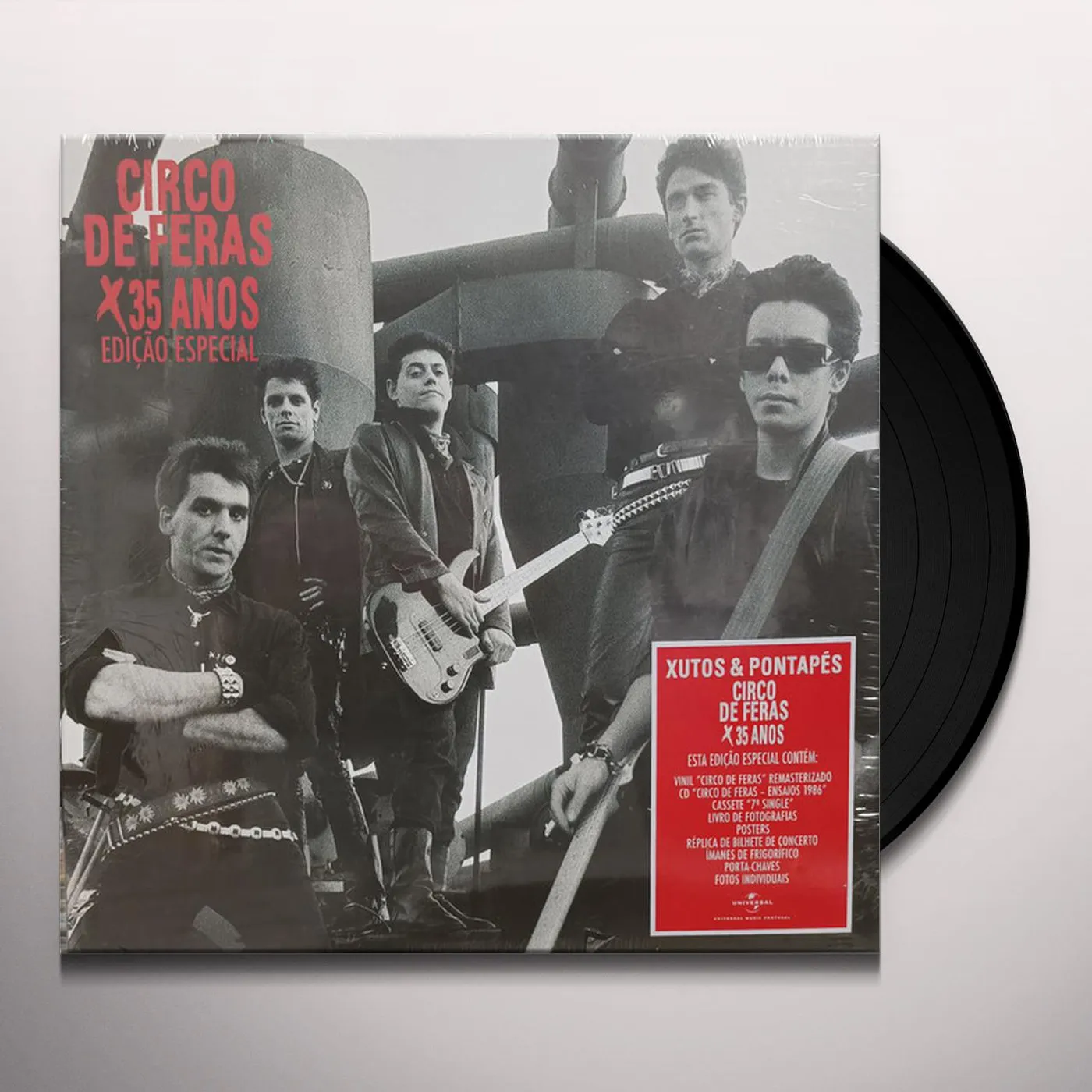 Xutos & Pontapés CIRCO DE FERAS Vinyl Record