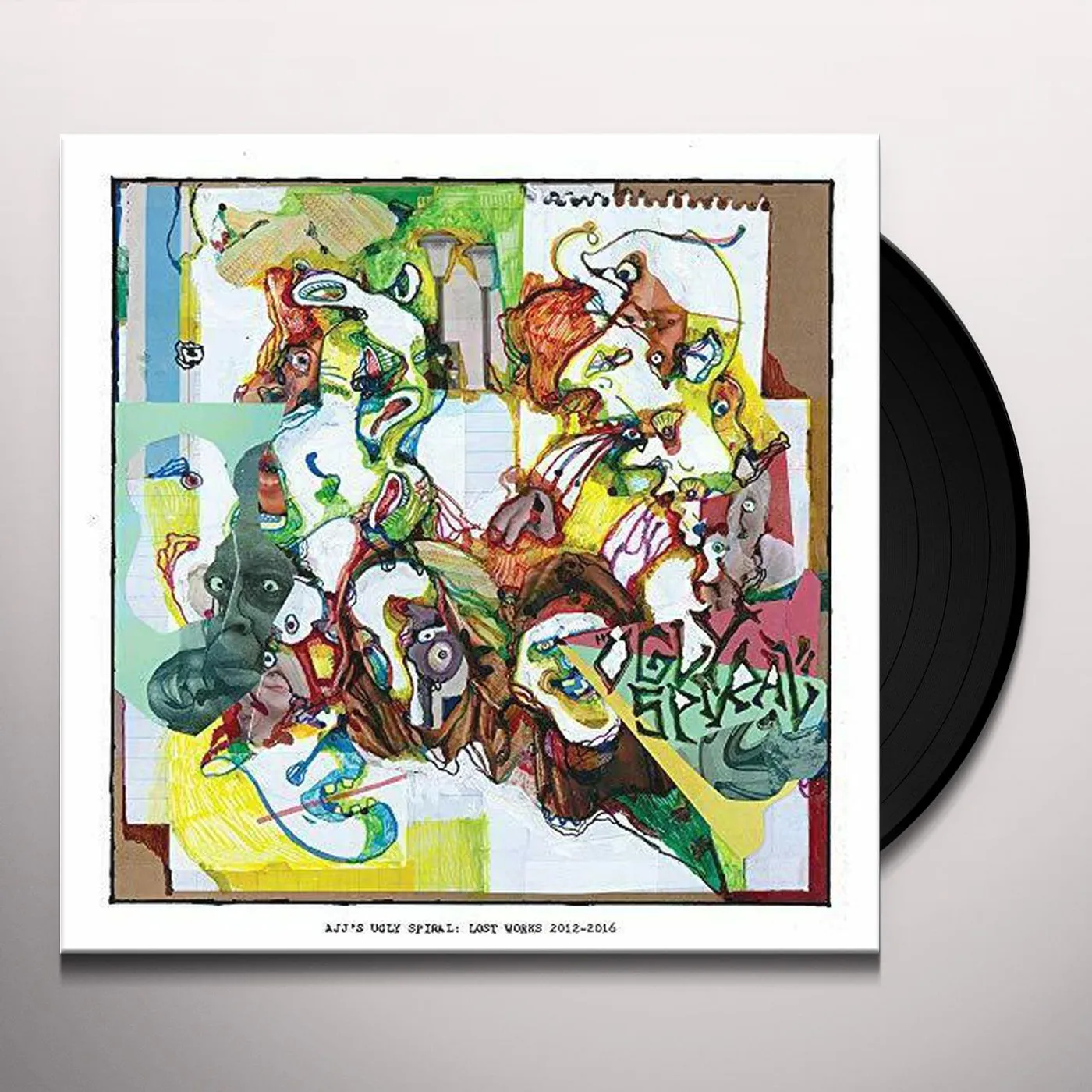 AJJ Ugly Spiral: Lost Works 2012-2016 Vinyl Record