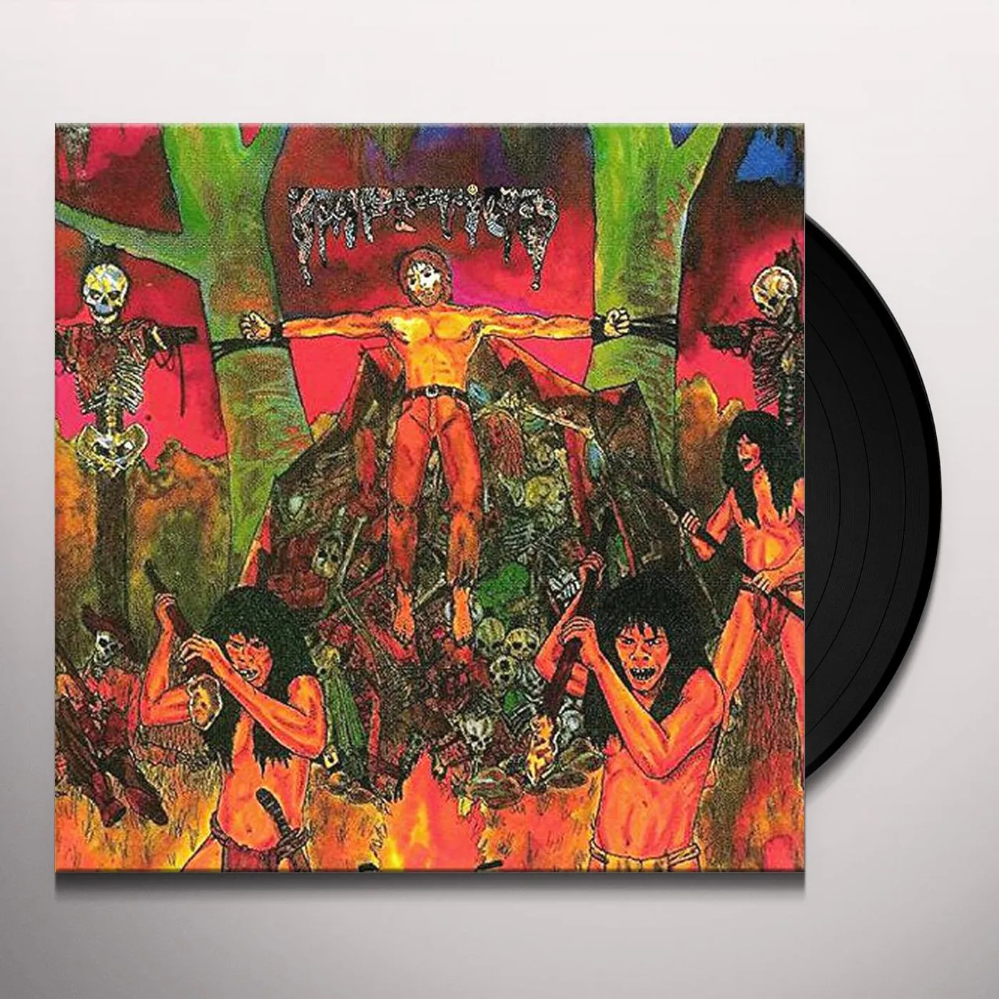 Impetigo ULTIMO MONDO CANNIBALE / FACELESS Vinyl Record