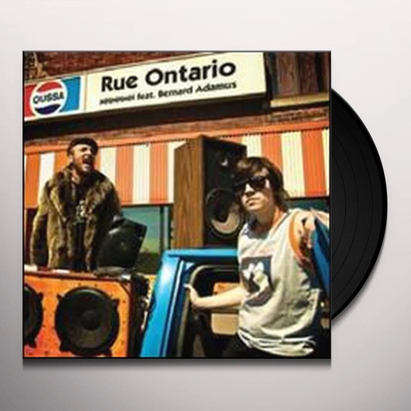 Bernard Adamus RUE ONTARIO (VERSION 45 TOURS) Vinyl Record