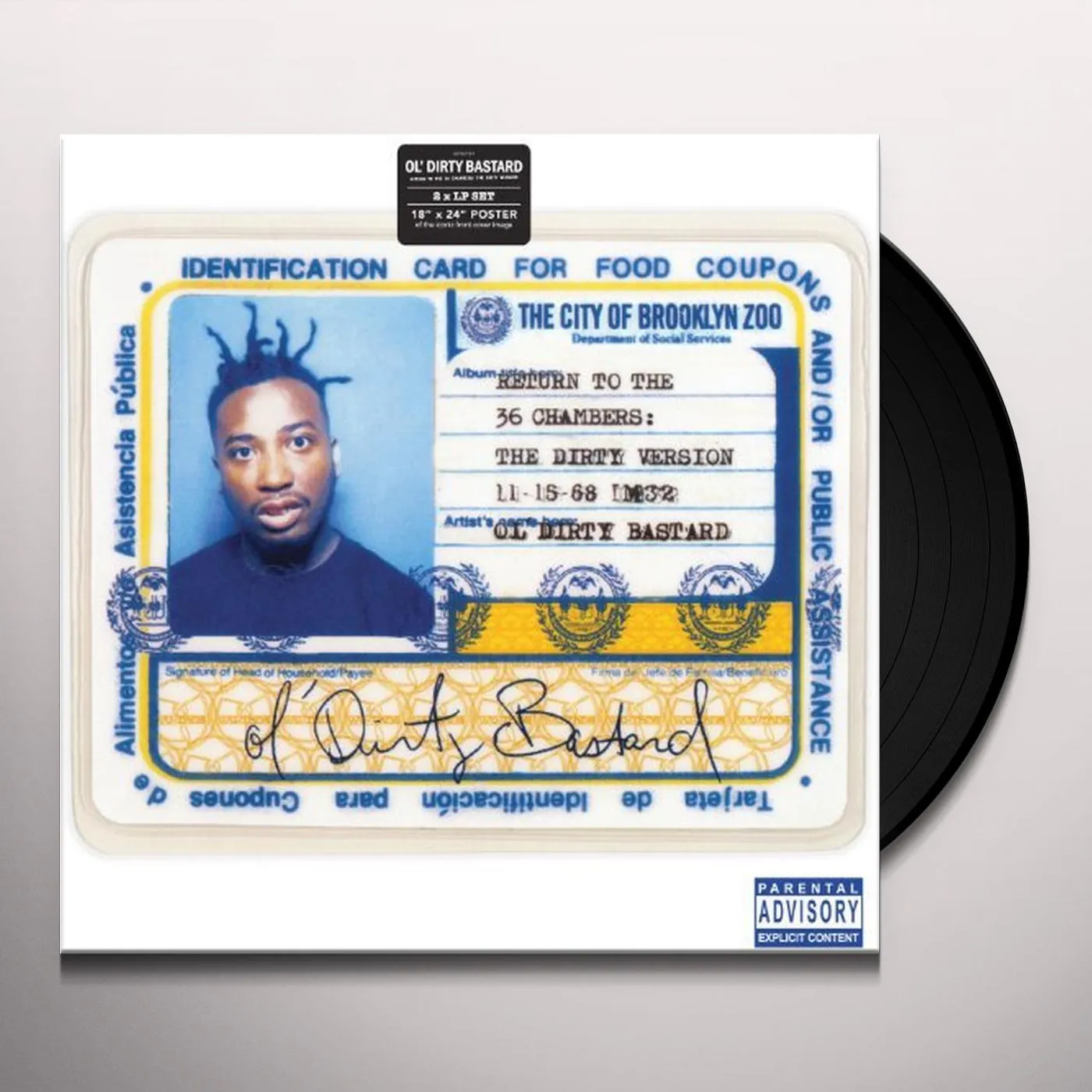 Ol' Dirty Bastard Return To The 36 Chambers Vinyl Record