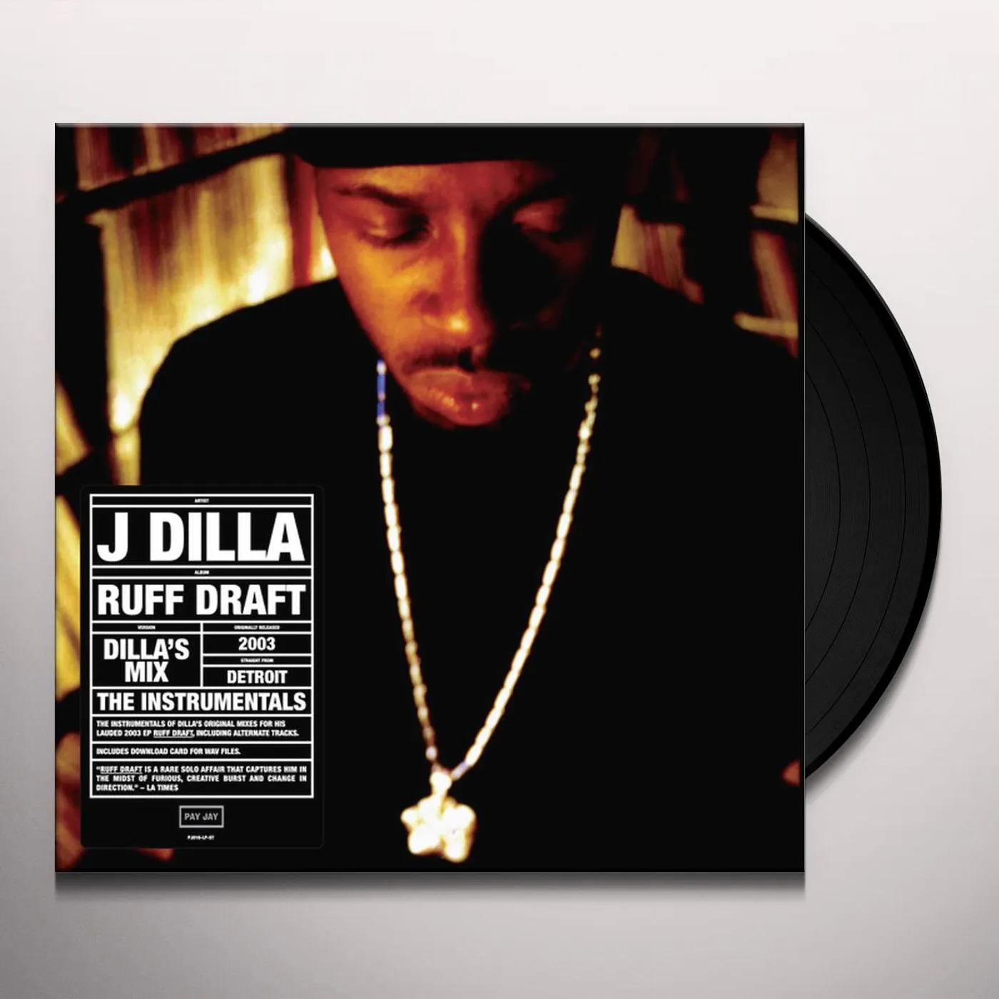 J Dilla RUFF DRAFT: DILLA'S MIX THE INSTRUMENTALS Vinyl Record