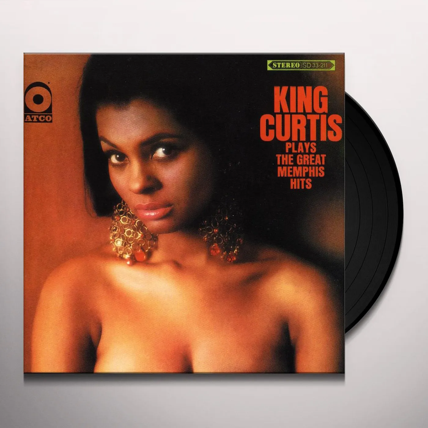 King Curtis PLAYS THE GREAT MEMPHIS HITS Vinyl Record